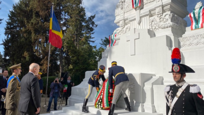 4 novembre: cerimonia al Cimitero Militare Italiano di Bucarest