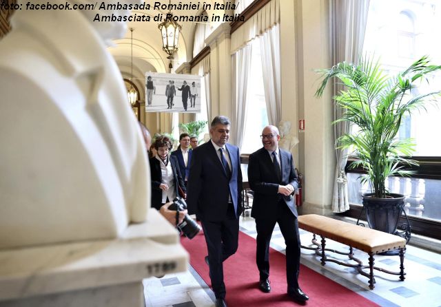 Marcel Ciolacu a Roma, incontri con Lorenzo Fontana e Roberto Gualtieri