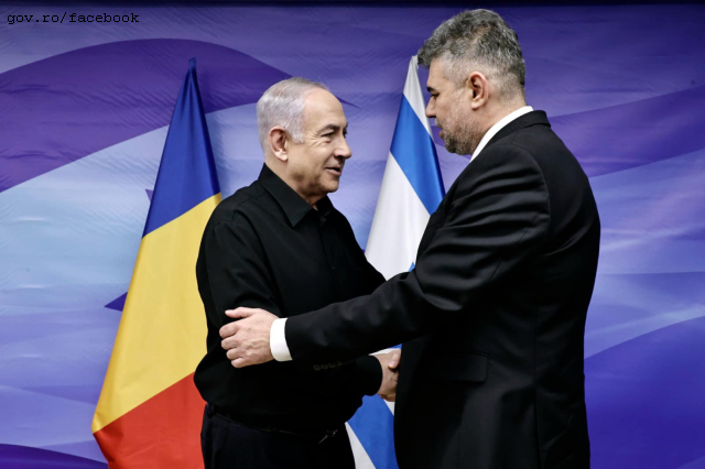 Premierul Marcel Ciolacu se află, astăzi, în Israel