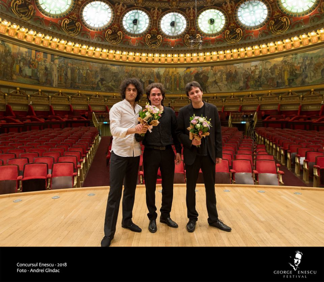 Concorso Enescu: terzo premio al violinista Giuseppe Gibboni