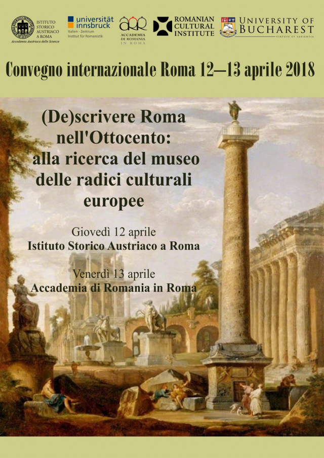 (De)scrivere Roma nell’Ottocento, convegno internazionale in Italia