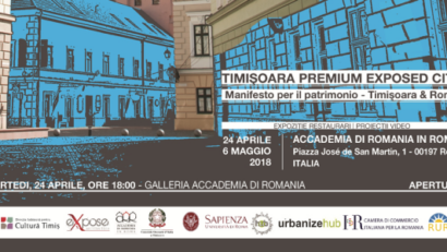 Timisoara – Manifesto per il Patrimonio, all’Accademia di Romania