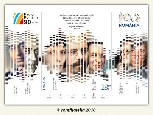 Des timbres pour fêter la radio