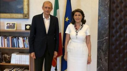 Incontro dell’Ambasciatore di Romania con il Presidente della Commissione Esteri della Camera