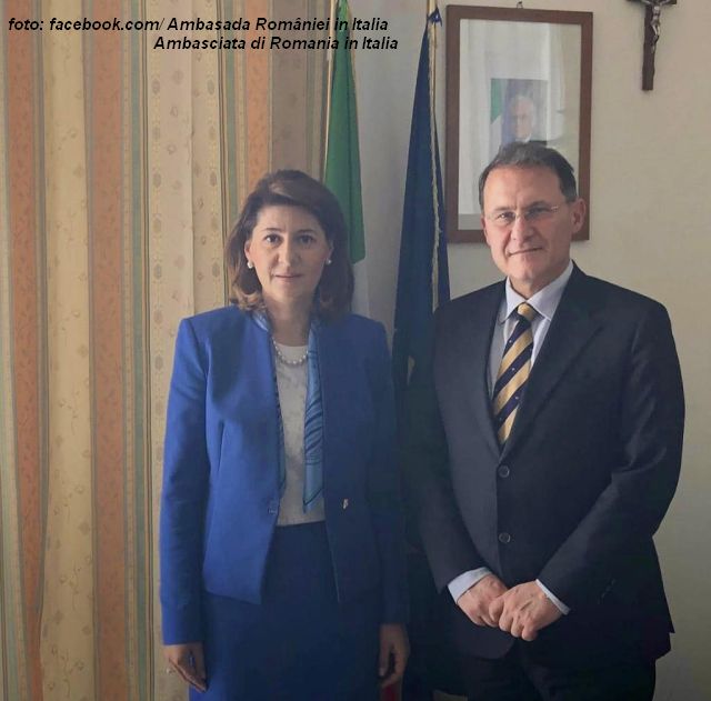 Incontro dell’ambasciatore di Romania in Italia con il viceministro degli Affari Esteri