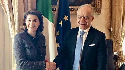 Incontro dell’ambasciatore Gabriela Dancău con il ministro Matteo Piantedosi