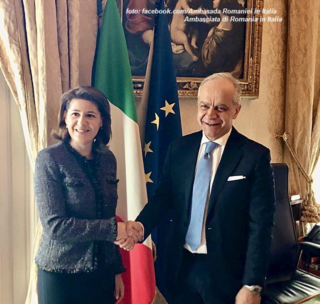 Incontro dell’ambasciatore Gabriela Dancău con il ministro Matteo Piantedosi