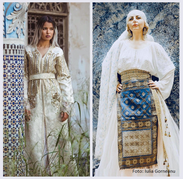 2023年1月21日：“摩洛哥长袍与罗马尼亚传统女性衣衫“伊耶”专题展览