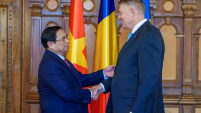 The Vietnamese Prime Minister in Bucharest