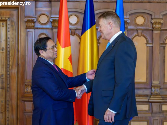 The Vietnamese Prime Minister in Bucharest