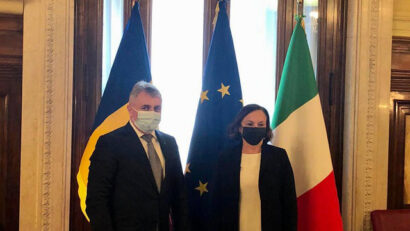 Incontro dei ministri Lucian Bode e Luciana Lamorgese al Viminale