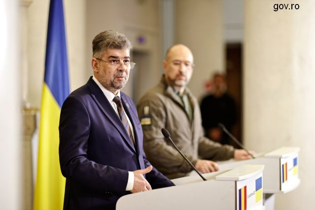 The Romanian Prime Minister in Ukraine