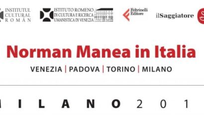 Lo scrittore Norman Manea a Milano