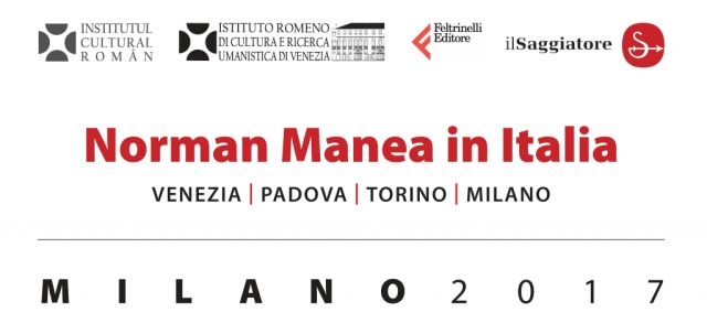 Lo scrittore Norman Manea a Milano