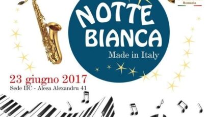 Notte bianca “Made in Italy” a Bucarest