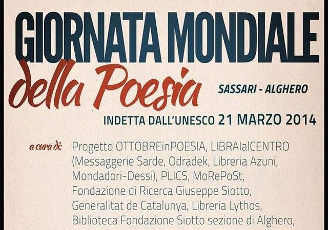 Poeti romeni a Sassari, per la Giornata Mondiale della Poesia