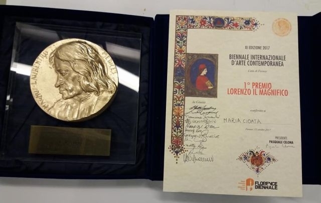 Florence Biennale: artista romena vince Premio Lorenzo Il Magnifico