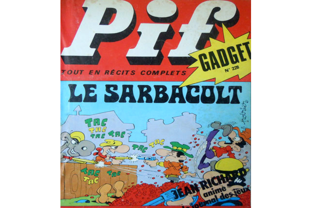 Christian Ghibaudo (France) – Les aventures de Pif le chien publiées en Roumanie