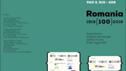 La Romania al Salone Internazionale del Libro di Torino 2018