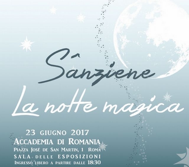 Sanziene: la notte magica, all’Accademia di Romania in Roma