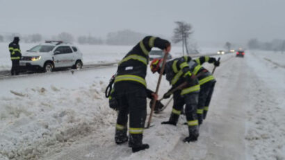 Romania, in the grip of winter