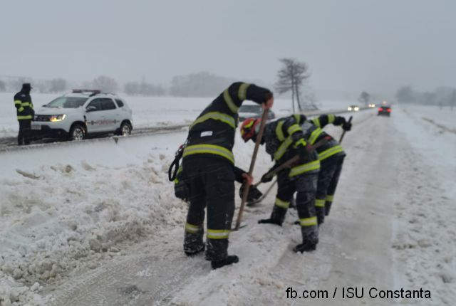 Romania, in the grip of winter