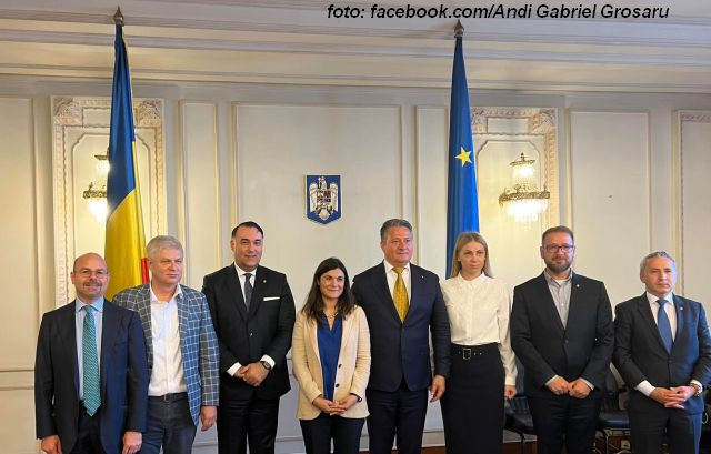 Delegazione del Gruppo parlamentare di amicizia con la Romania, in missione a Bucarest