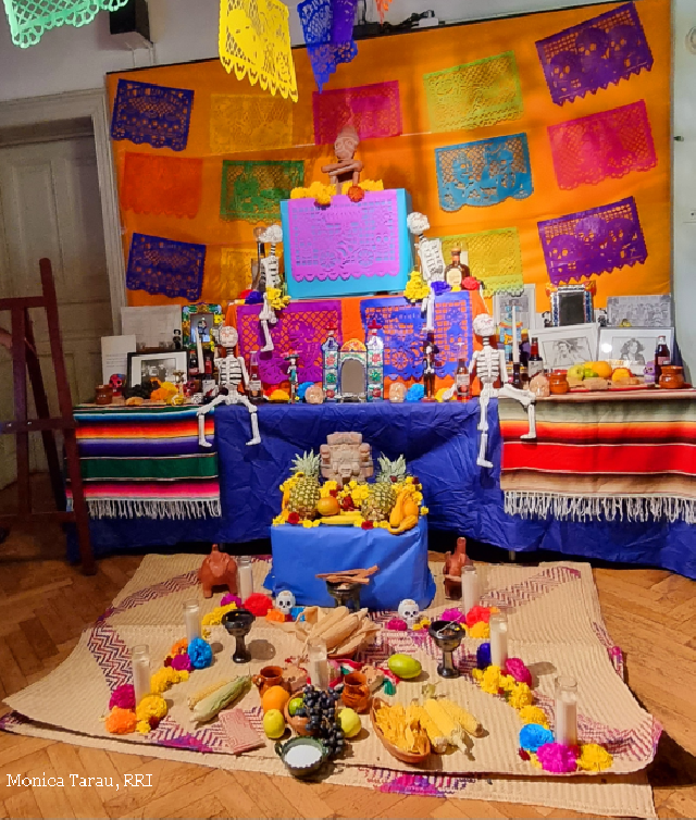 El Día de Muertos en el Museo Nacional de la Literatura Rumana