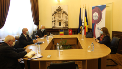 زيارة السفيرة التونسية إلى غرفة التجارة والصناعة في بوخارست