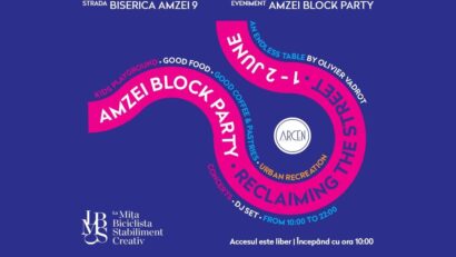 Première édition du festival Amzei Block Party de Bucarest