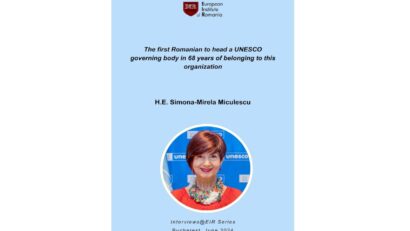 Interviuri@IER Simona-Mirela Miculescu, președinte al Conferinței Generale UNESCO (2023-2025)