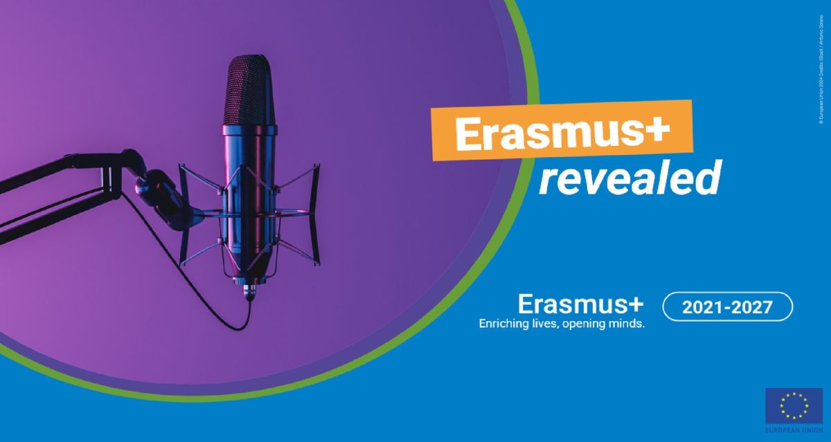 Erasmus+ este programul Uniunii Europene în domeniile educație, formare, tineret și sport pentru perioada 2021-2027 (foto: © European Union)