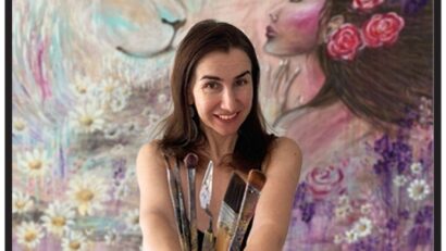 La pintora rumana Elena Parau presenta su nueva muestra en Zapopan, México