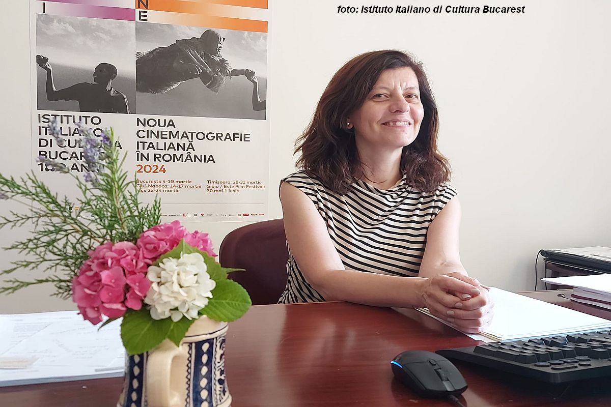 Laura Napolitano, direttrice dell'Istituto Italiano di Cultura Bucarest (foto: Istituto Italiano di Cultura Bucarest)