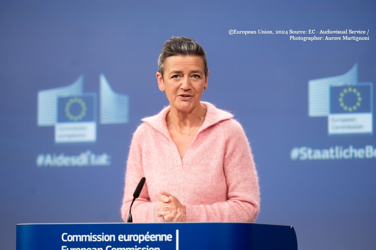 Margrete Vestager (foto: ©European Union, 2024 Source: EC - Audiovisual Service / Photographer: Aurore Martignoni)