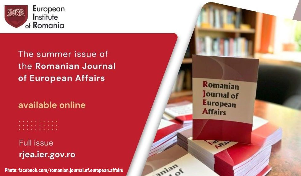 Ediția de vară a revistei Romanian Journal of European Affairs (foto: IER)