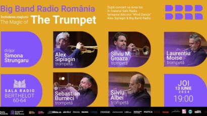 The Magic of Trumpet închide stagiunea de jazz la Sala Radio