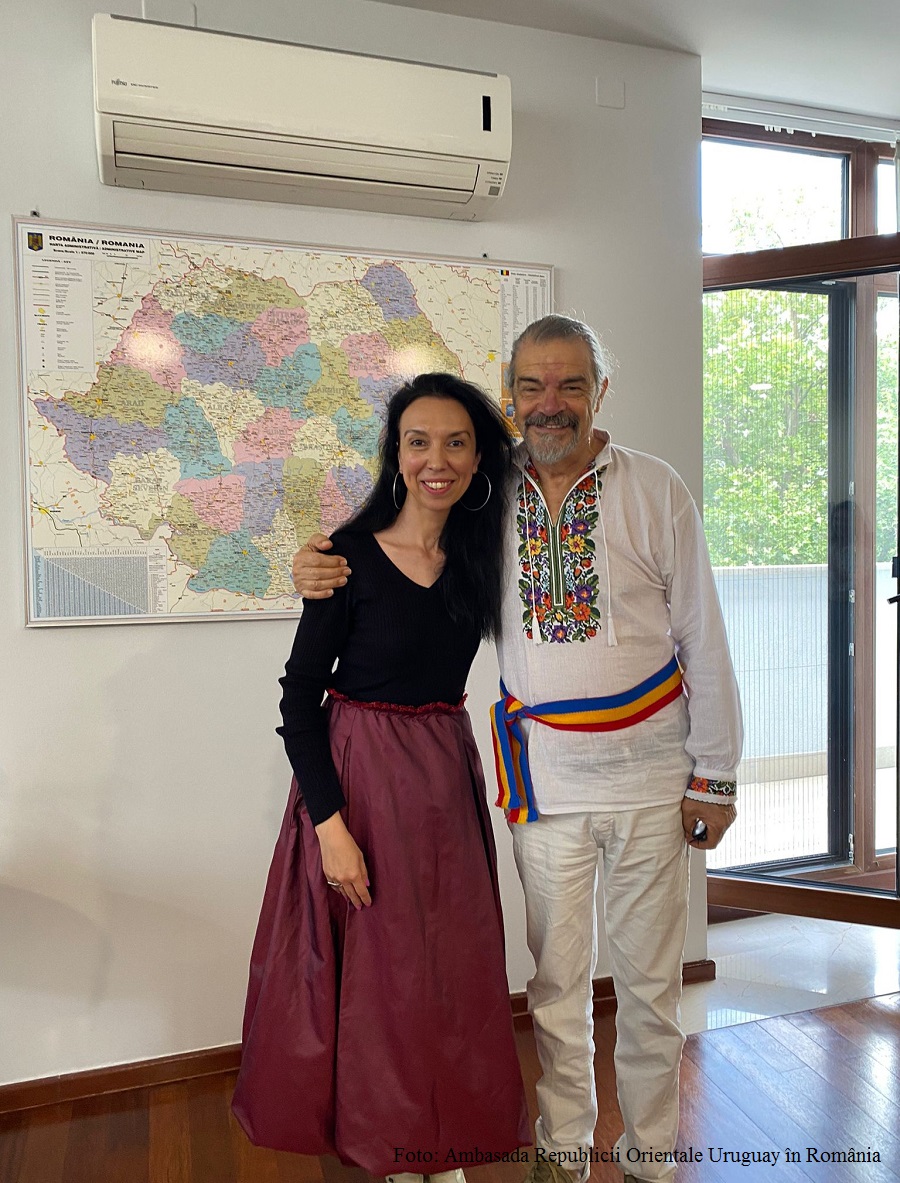 El artista uruguayo Carlos Blanco Fadol llega por primera vez a Rumanía
