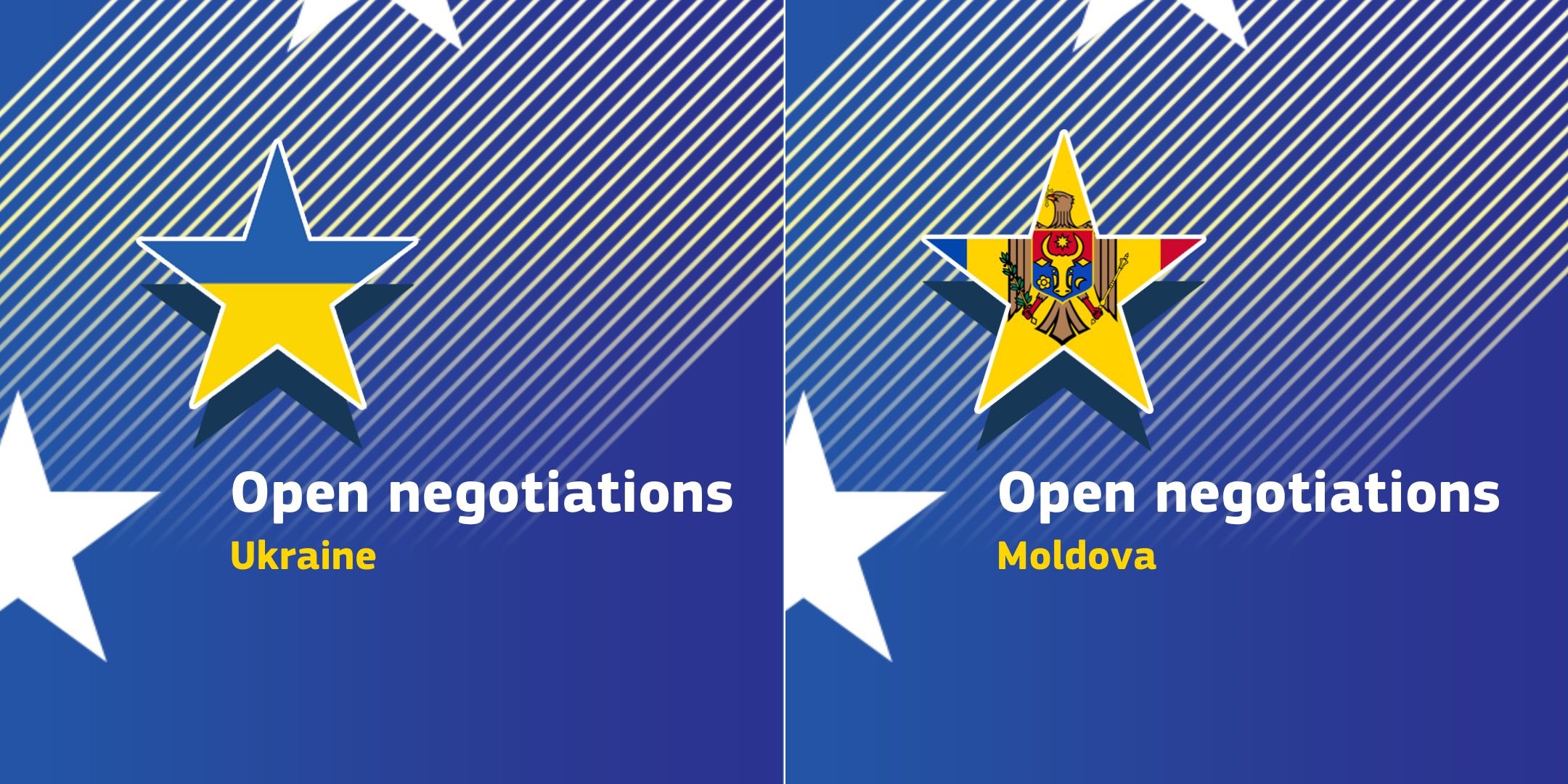 Молдова та Україна готові до переговорів про вступ до ЄС
