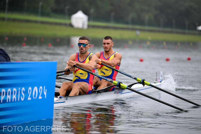 Andrei Cornea and Marian Enache at the Olympics; photo: Agerpres