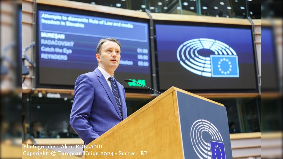 Siegfried Mureșan (Photographer: Alain ROLLAND Copyright: © European Union 2024 - Source : EP)