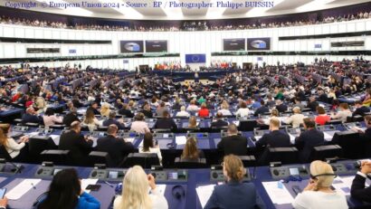 The new European Parliament (Photo: Copyright: © European Union 2024 - Source : EP / Photographer: Philippe BUISSIN)