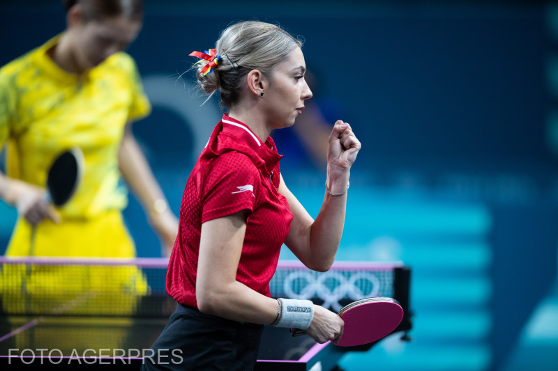 Bernadette Szocs la JO de la Paris / Foto: Agerpres