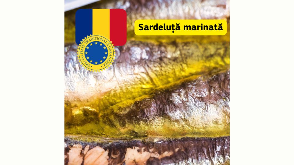 Specialitatea românească „Sardeluță marinată”, aprobată de Comisia Europeană (sursa foto: Comisia Europeană Reprezentanța în România)