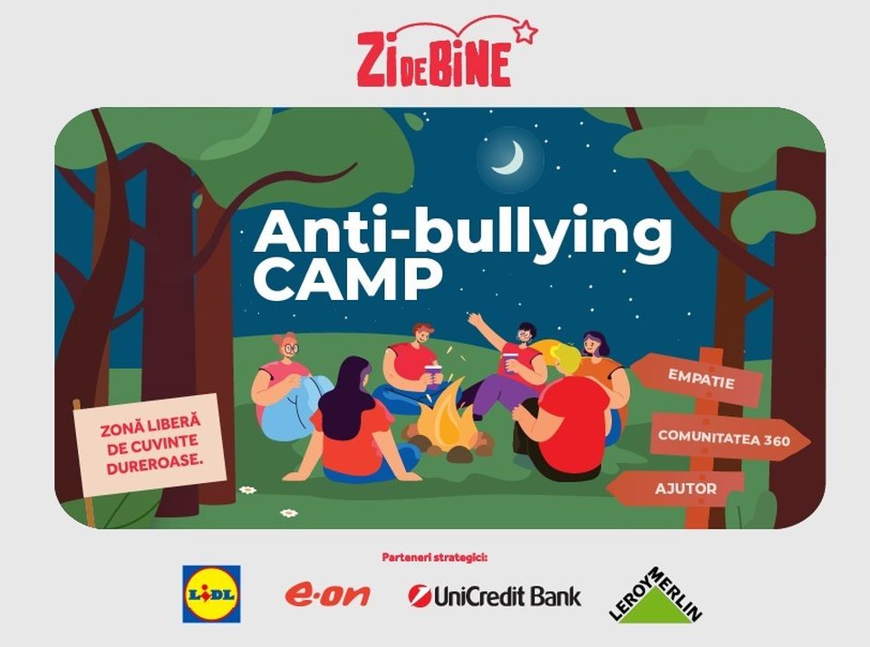 Asociatia Zi de Bine organizeaza a doua tabara anti-bullying