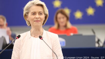 EU-Kommissionspräsidentin von der Leyen im Amt bestätigt