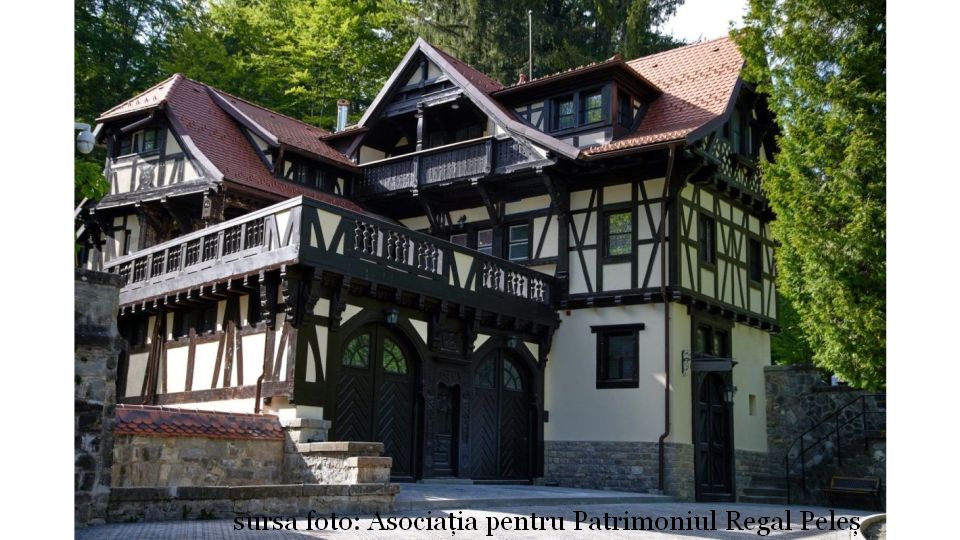 Vila Șipot de pe domeniul regal, restaurată (Sursa foto: Asociația pentru Patrimoniul Regal Peleș)