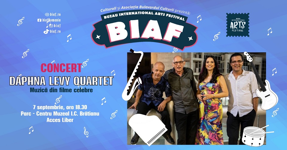 foto: Facebook.com/biafRomania (Concert Daphna Levy Quartet)