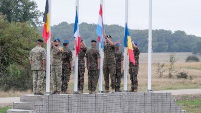 Rotație de efective ale detașamentului francez din cadrul Grupului de Luptă NATO găzduit de România