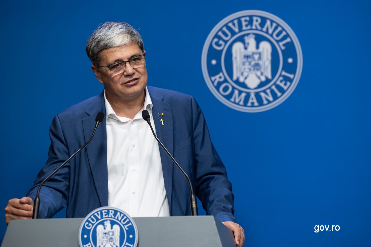 Finanzminister Marcel Boloș (Fotoquelle: gov.ro)